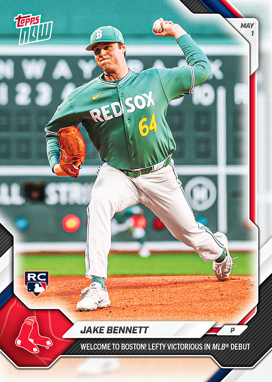Jake Bennett - 2026 MLB Topps NOW® - Card 149 - PR: 1358