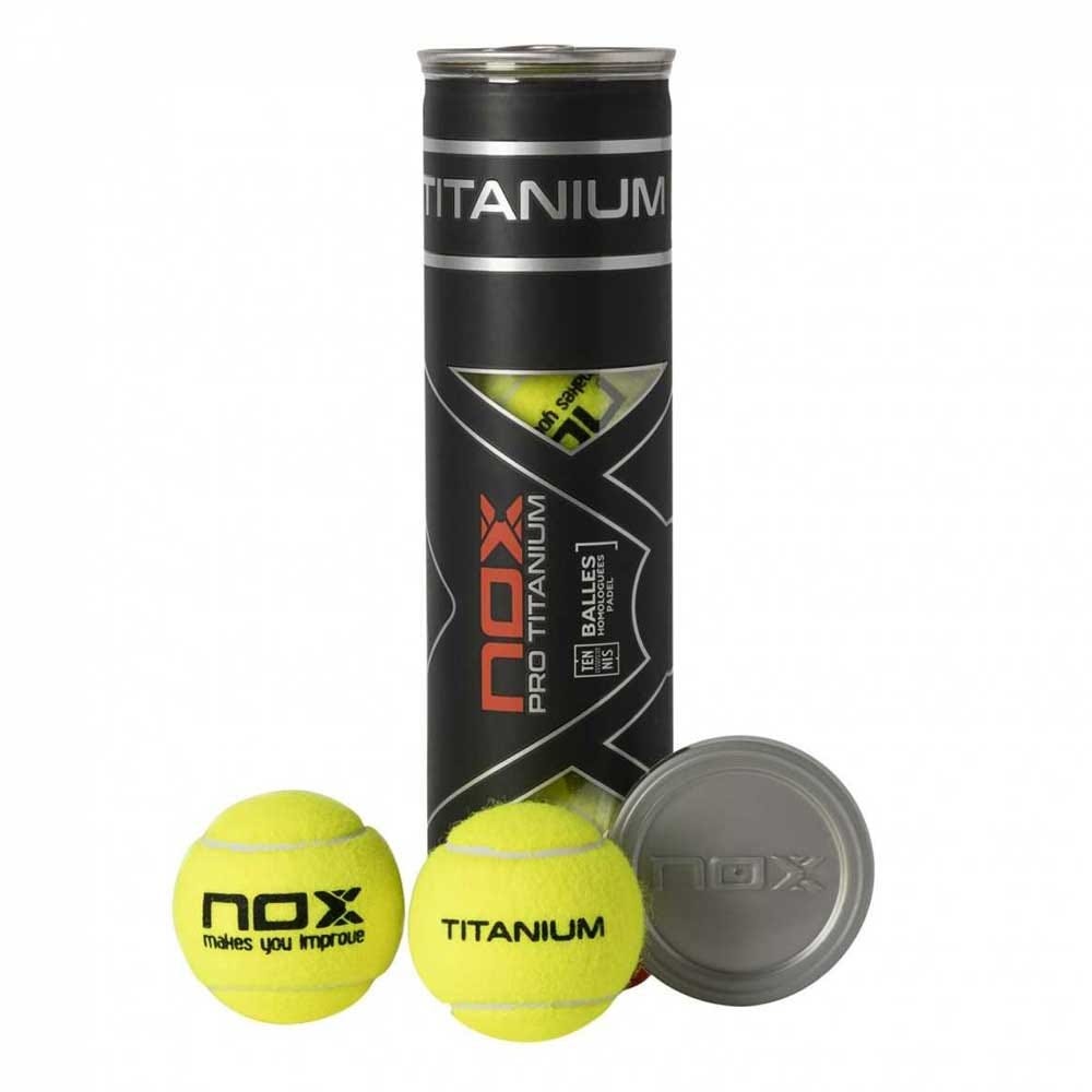 BOX NOX 24 CANS OF 4 BALLS PRO TITANIUM