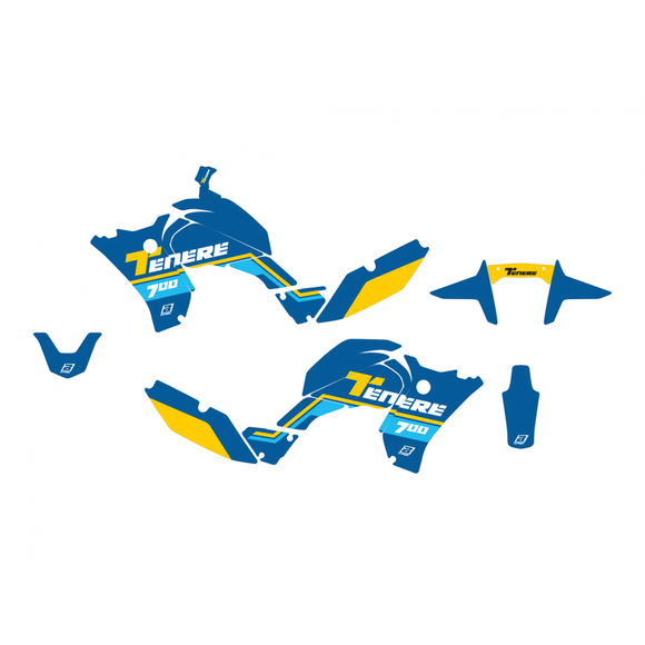 Kit déco Blackbird complet Rally RideRef : BC00040A / 1123340