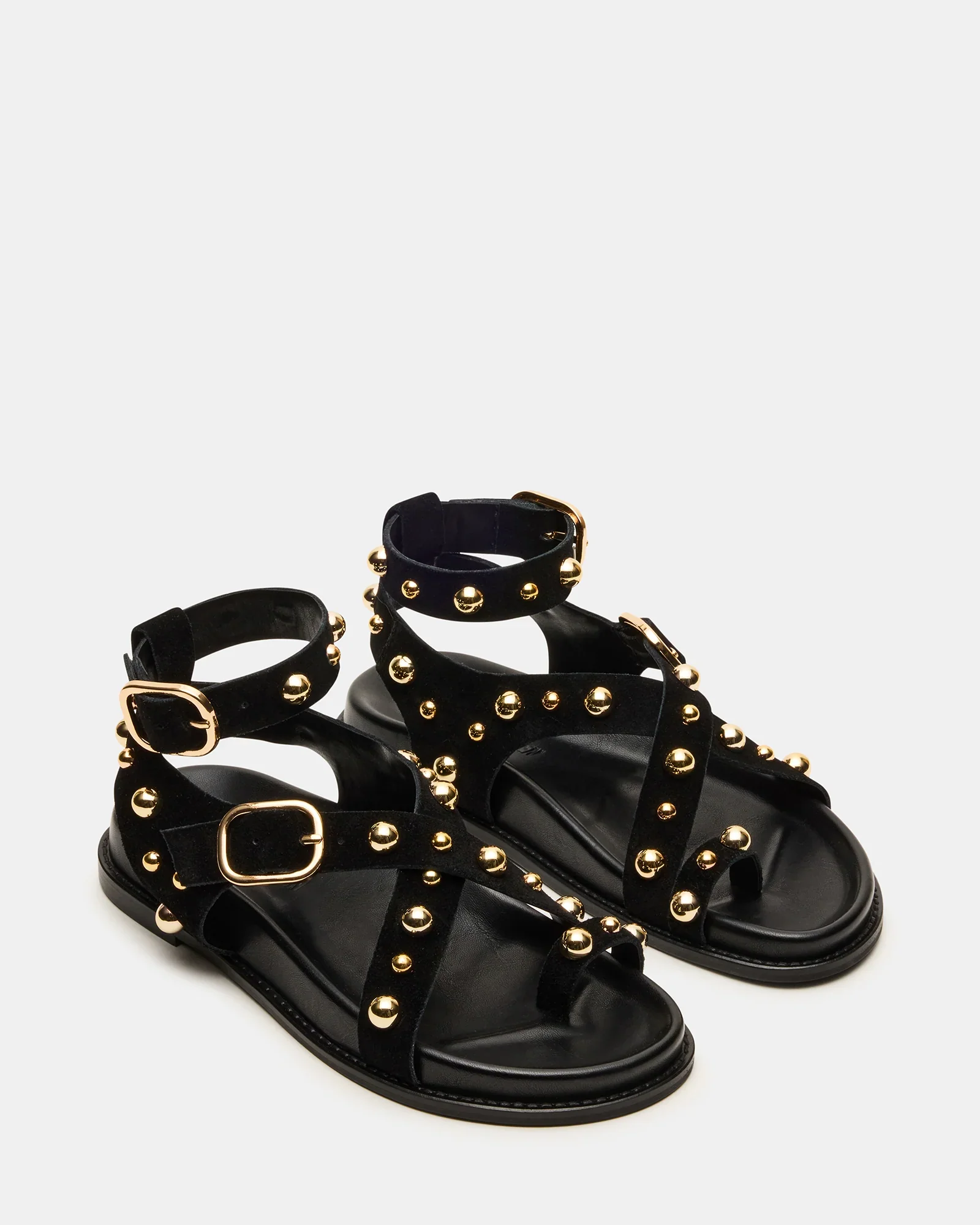 Linear Black Suede