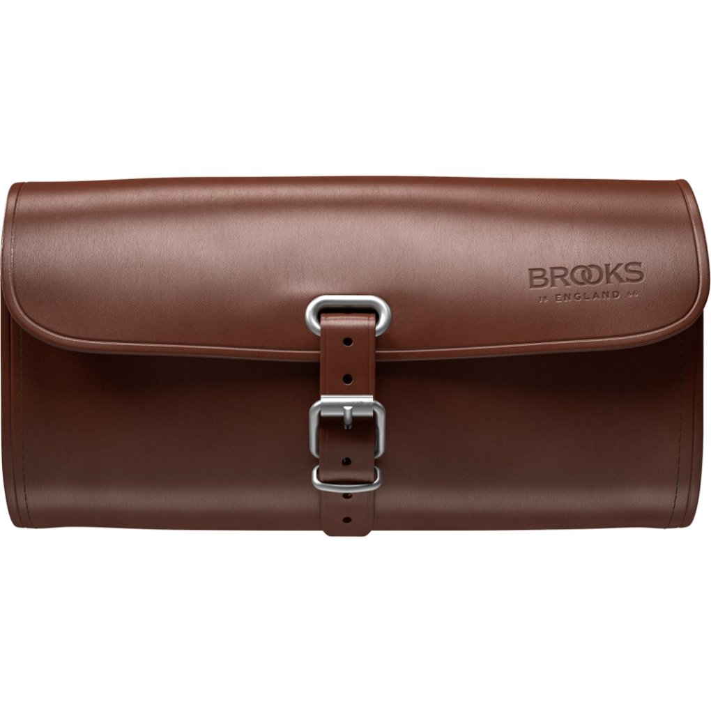 Brooks Challenge Leather Saddle Bag Large 1.5L - brown