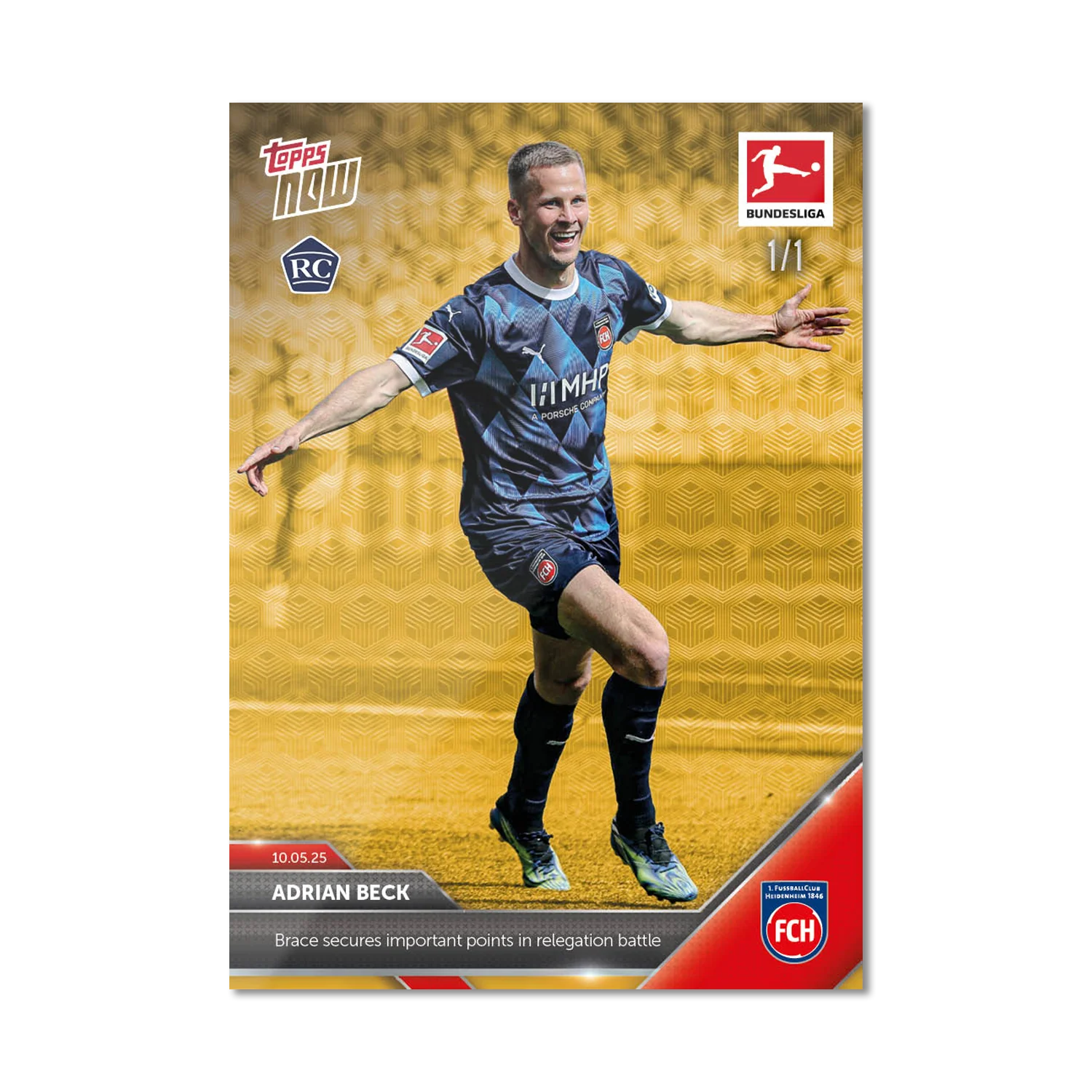 Adrian Beck - 2024-25 Bundesliga Topps NOW® - Card 183