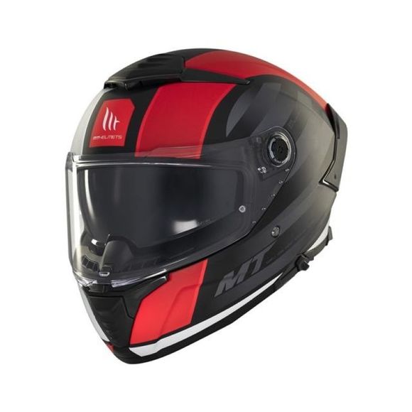 MT HELMETS THUNDER 4 SV Full-Face Helmet - TREADS - Grey / RedRef: MTH0120