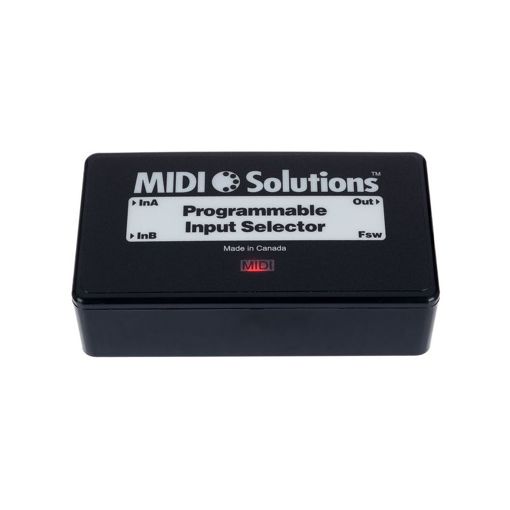 MIDI Solutions Programmable Input Selector – Thomann Ireland