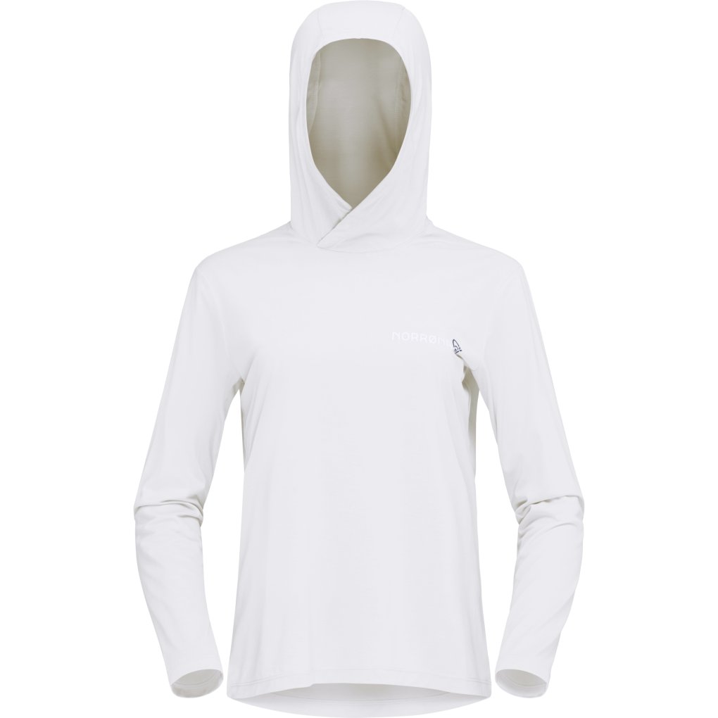 Norrona femund tech Hood Shirt Women - Snow White