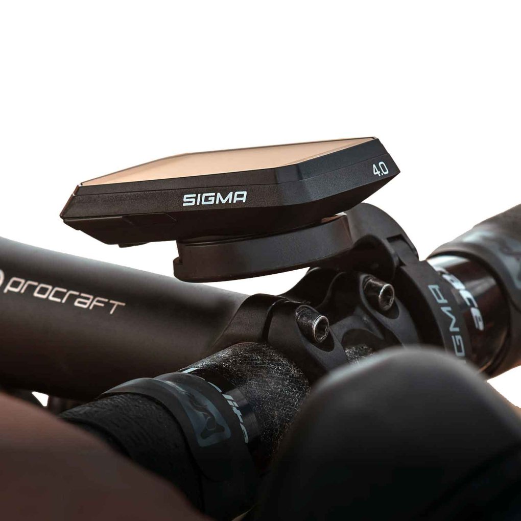 SIGMA ROX 4.0 Endurance GPS Cycle Computer - HR Set - black