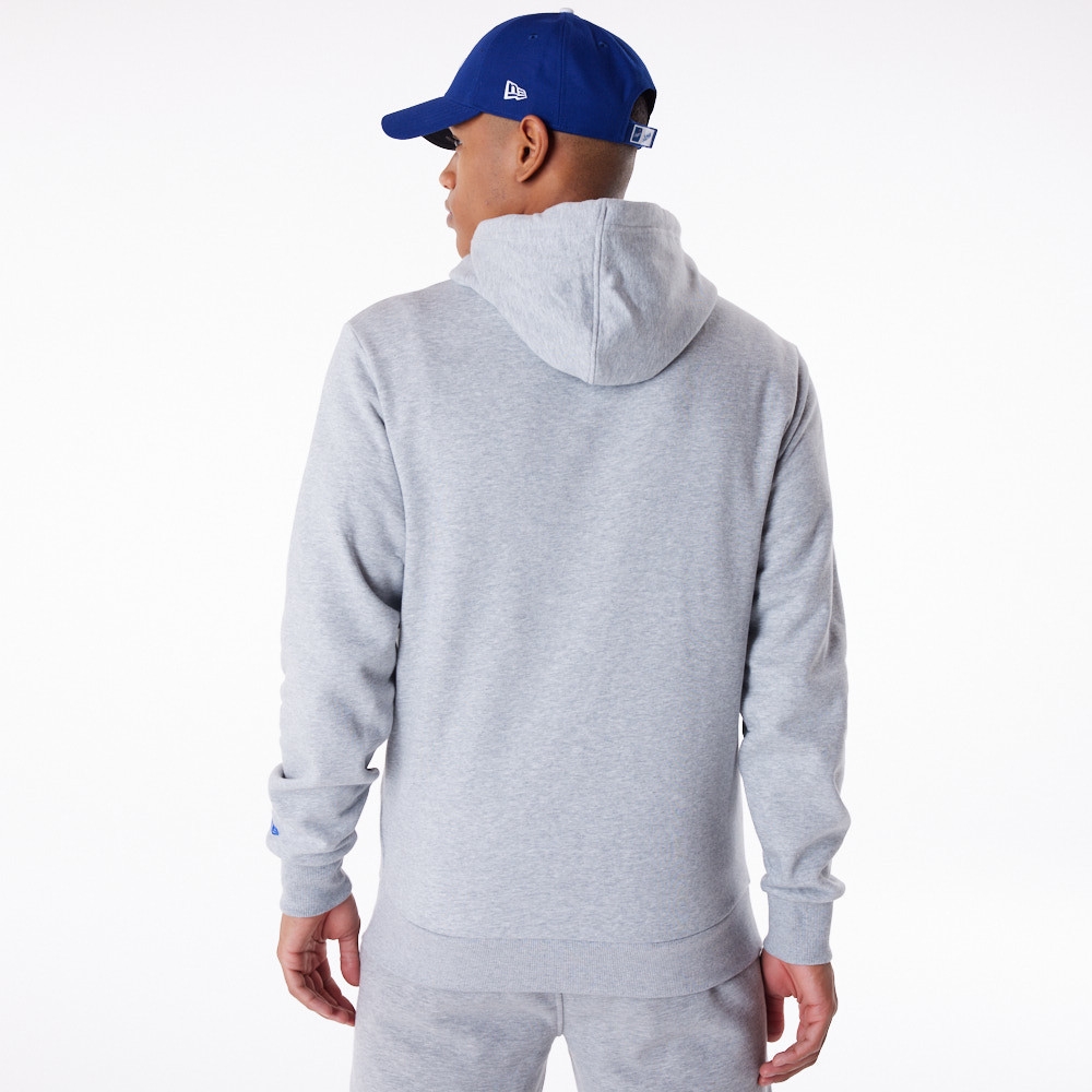 Los Angeles Dodgers Team Logo New Era MLB Hoodie Gray