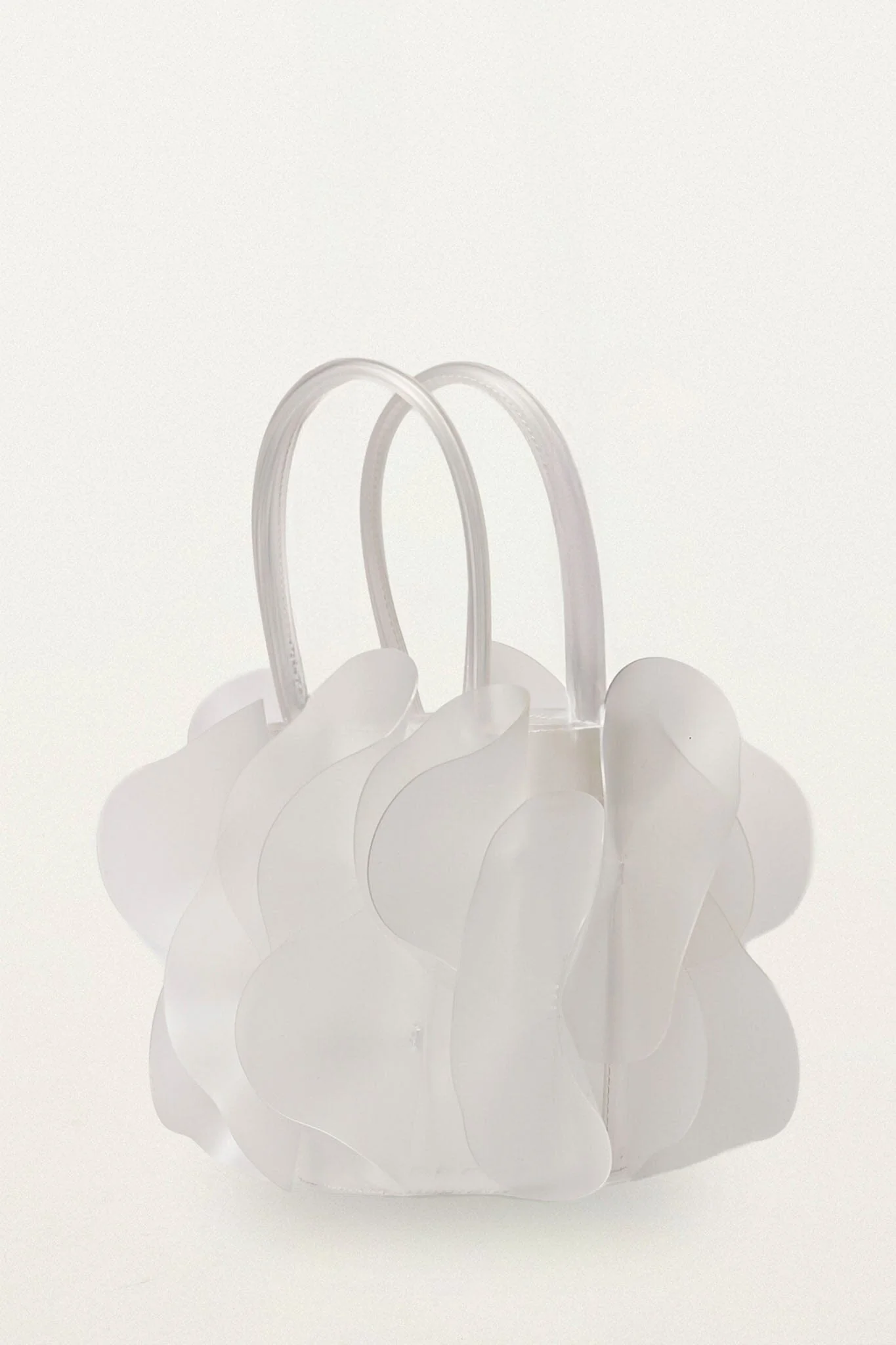White Jelly Flower Bag
