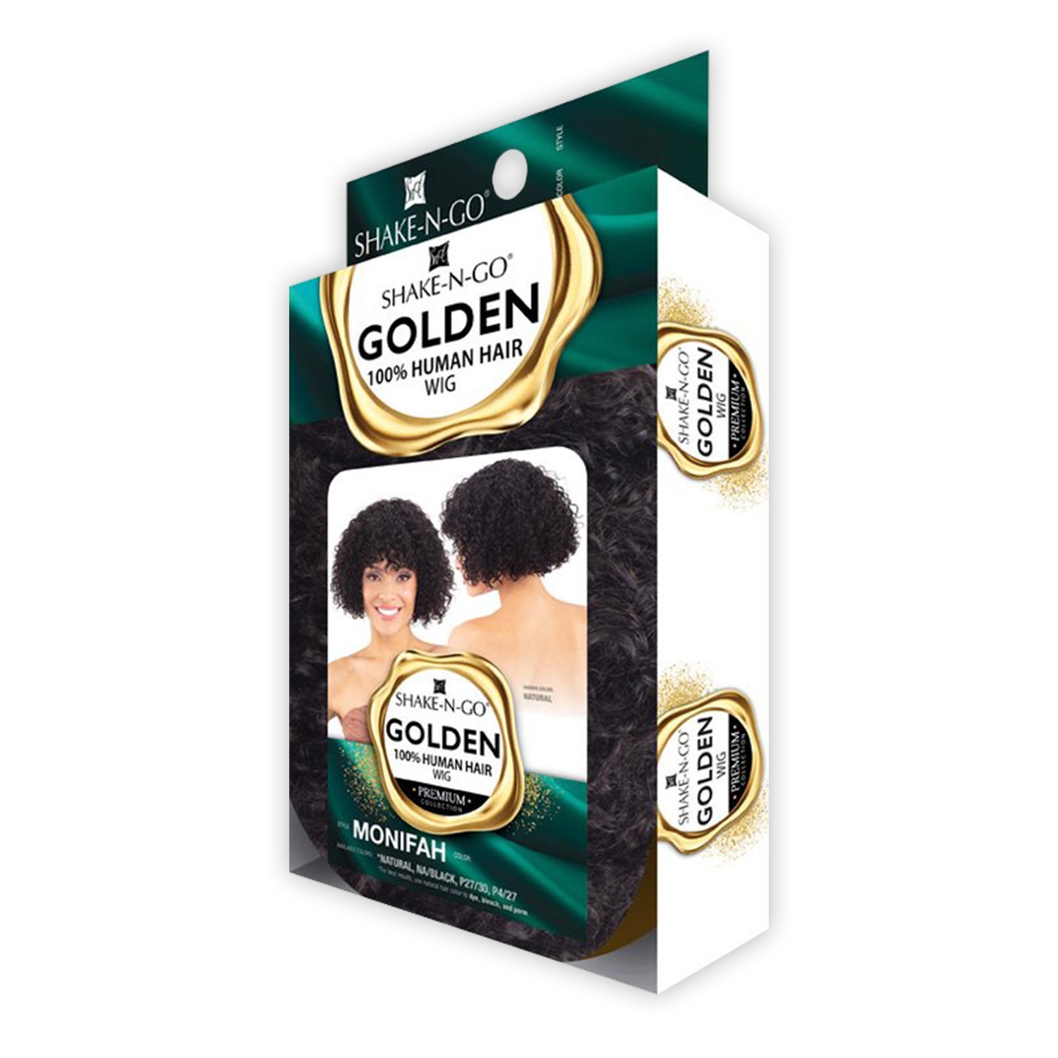 Shake-N-Go Human Hair Wig Golden Monifah