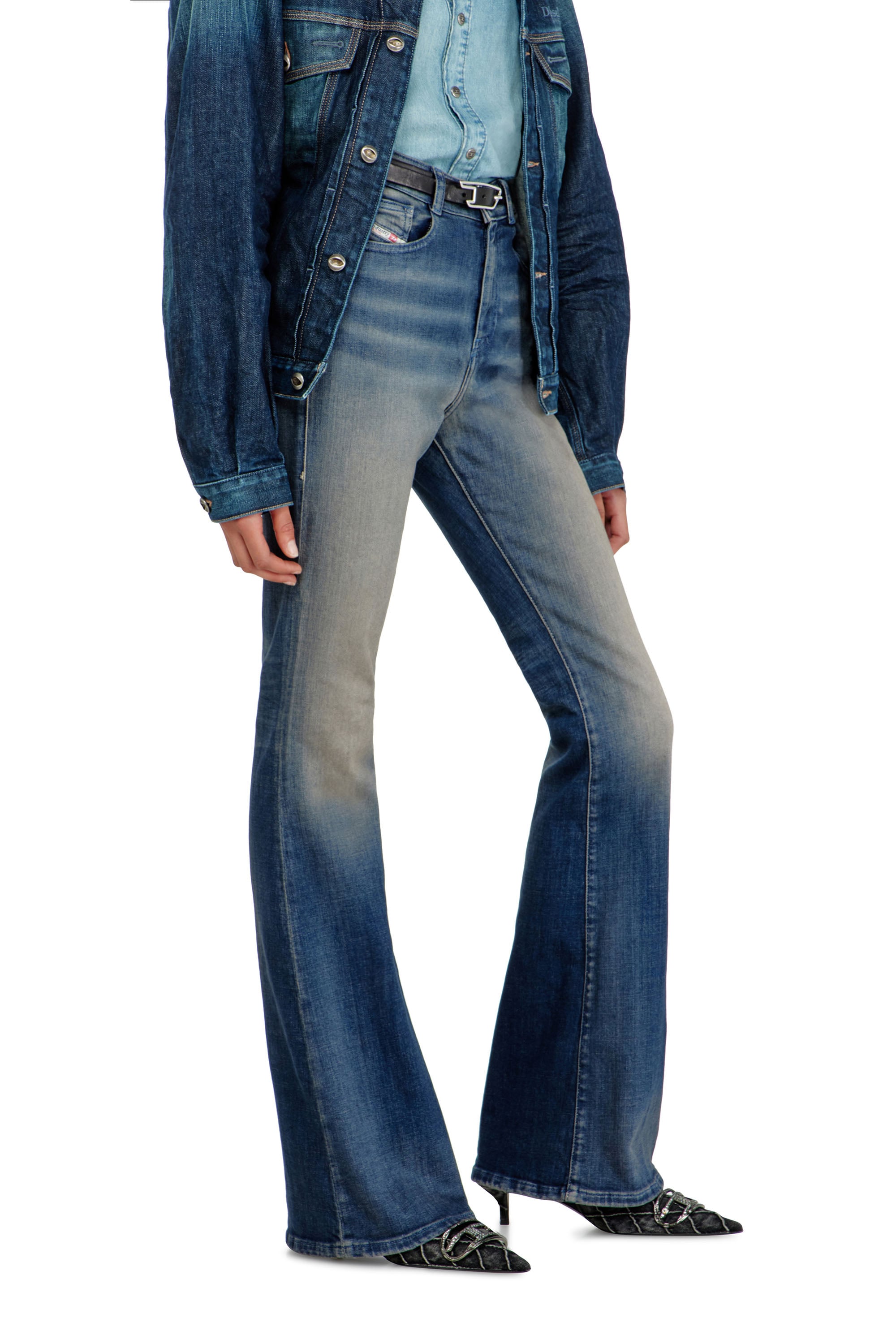 Bootcut Jeans High Waist 1973 D-Partt