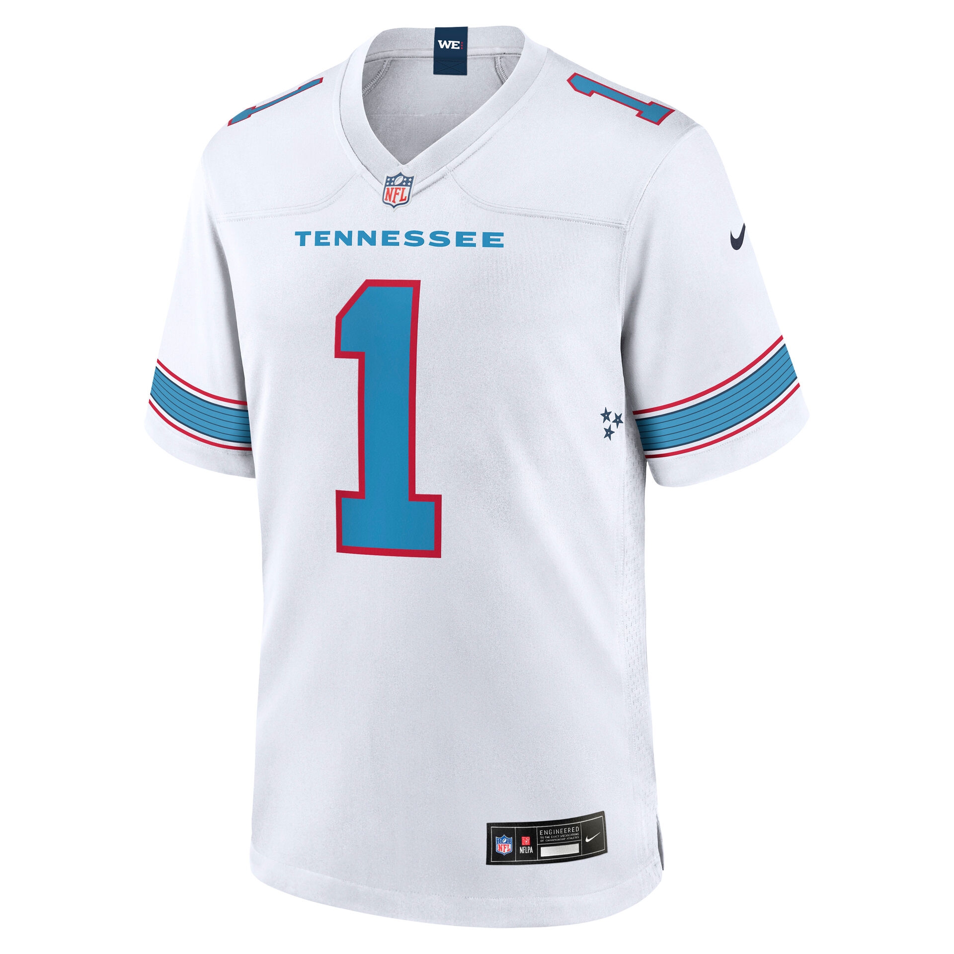 Cam Ward #1 Tennessee Titans 2026 Game NFL Jersey White