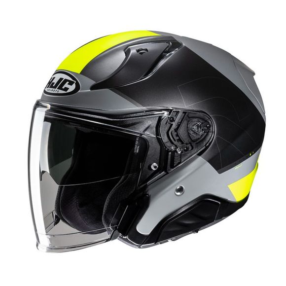 HJC RPHA31 jet helmet - CHELET - Black / YellowRef: Hj1100-C57634