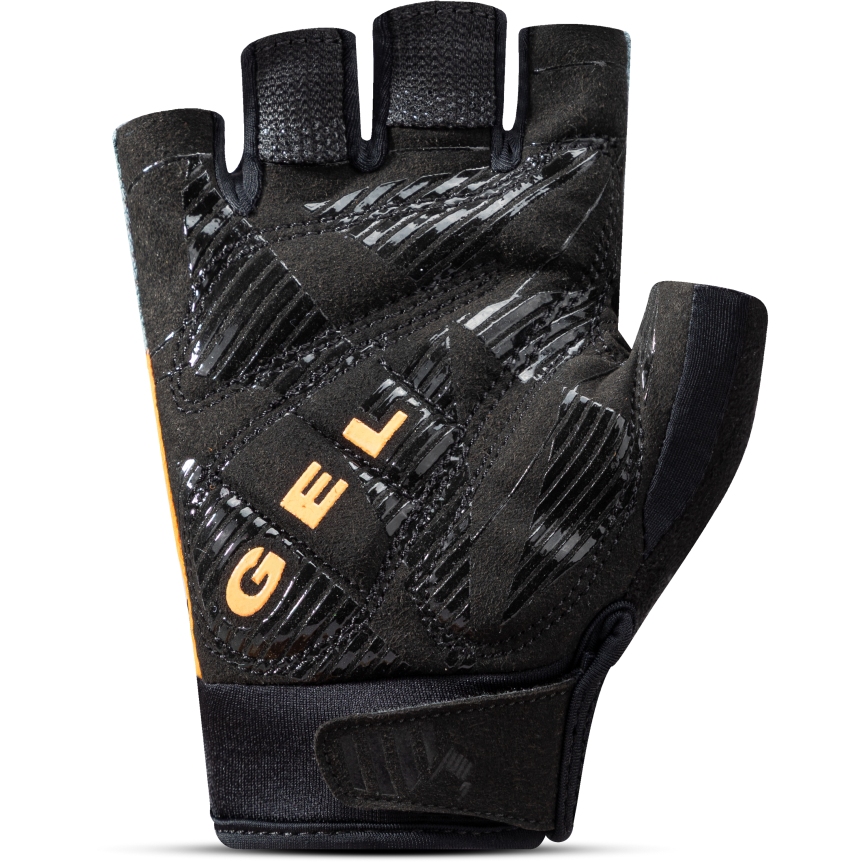 Roeckl Sports Itamos 3 Cycling Gloves - hurricane grey/orange 8504
