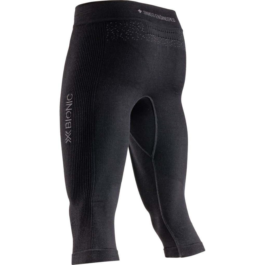 X-Bionic Mightywool 3/4 Pants Men - x black