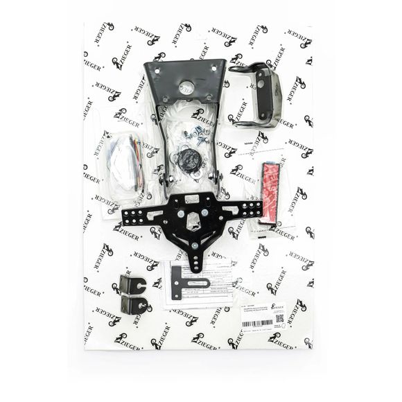 Zieger License Plate Mount - Kit TypeRef: Zie00486A / 20302339
