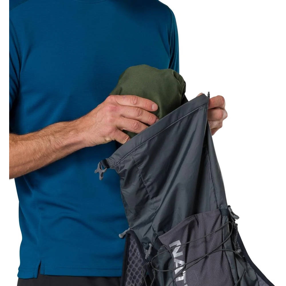 Nathan Sports TrailMix 2.0 Hydration Pack - 12L - charcoal / reflective silver