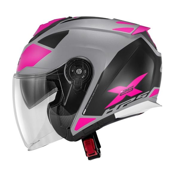 Givi X.25 TARGET LADY Open-Face Helmet - GreyRef: GI1577
