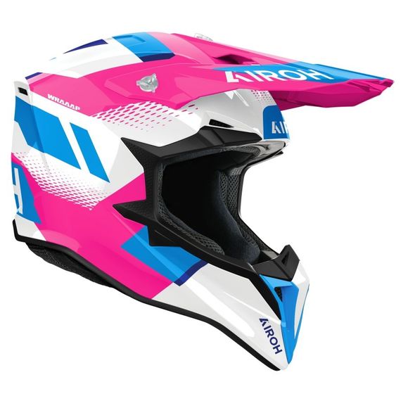 Casque cross Airoh WRAAAP - VISION 2026 - RoseRef : AR1540-C60168
