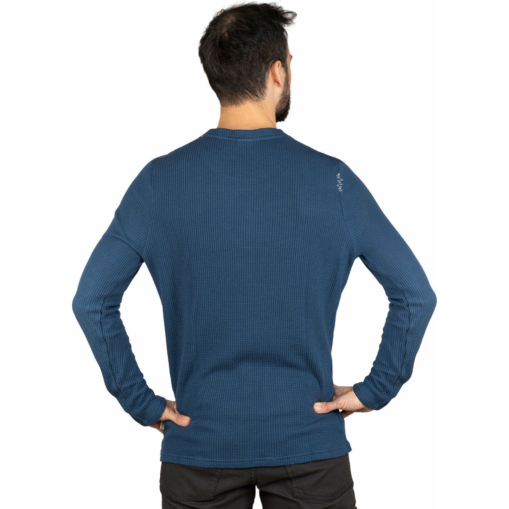 Chillaz Cuenca Out of Order Longsleeve Shirt Men - dark blue