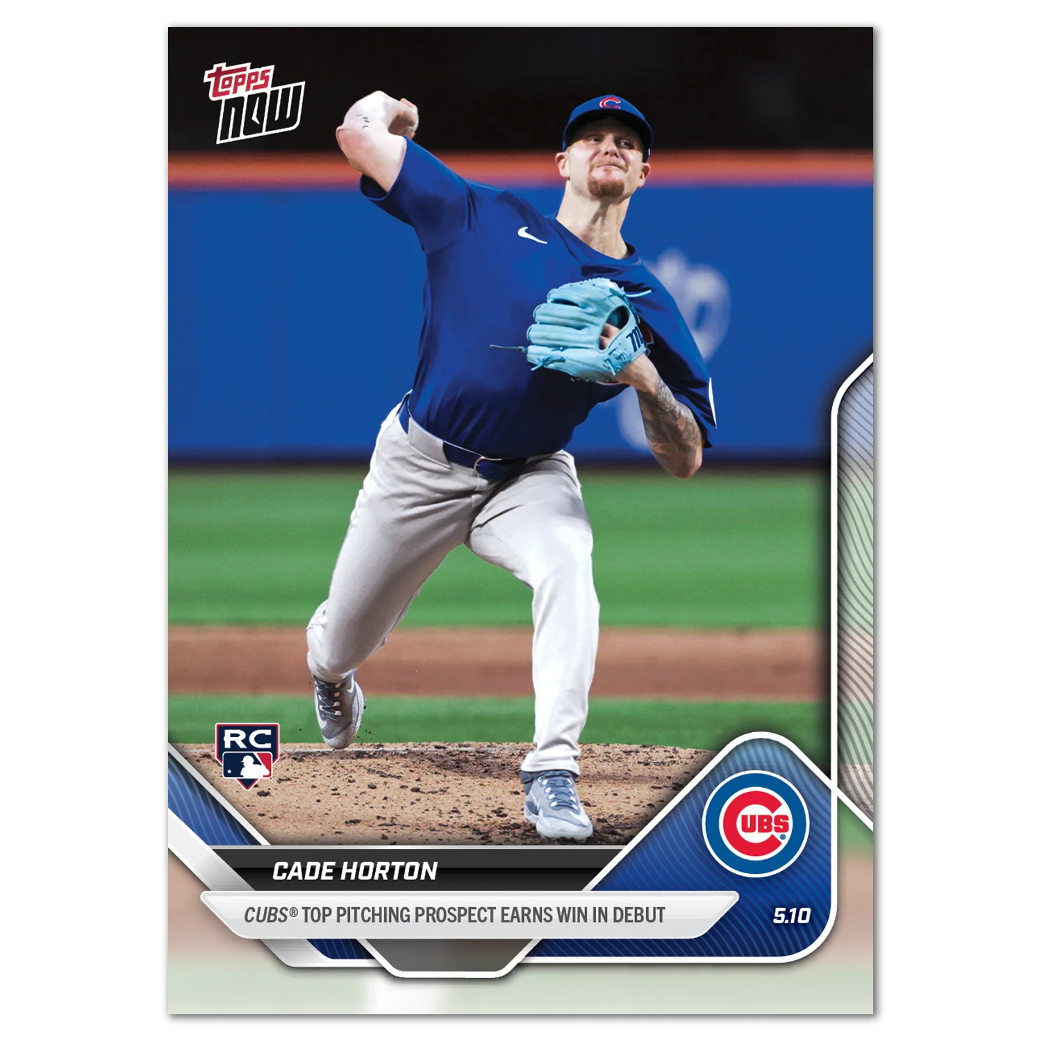 Cade Horton - 2025 MLB Topps NOW® - Card 162