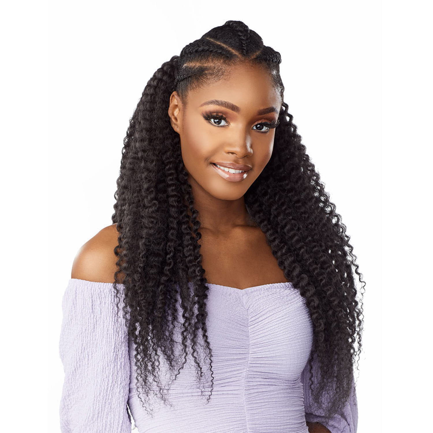 Sensationnel Crochet Braids Lulutress 3X Fully-Folded Drip Curl 20