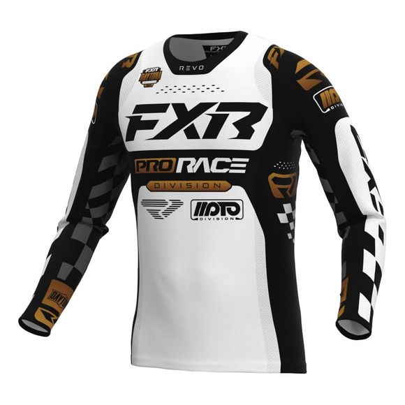 CHILDREN FXR REVO DAYTONA cross jersey - Black / WhiteRef: FXR1855