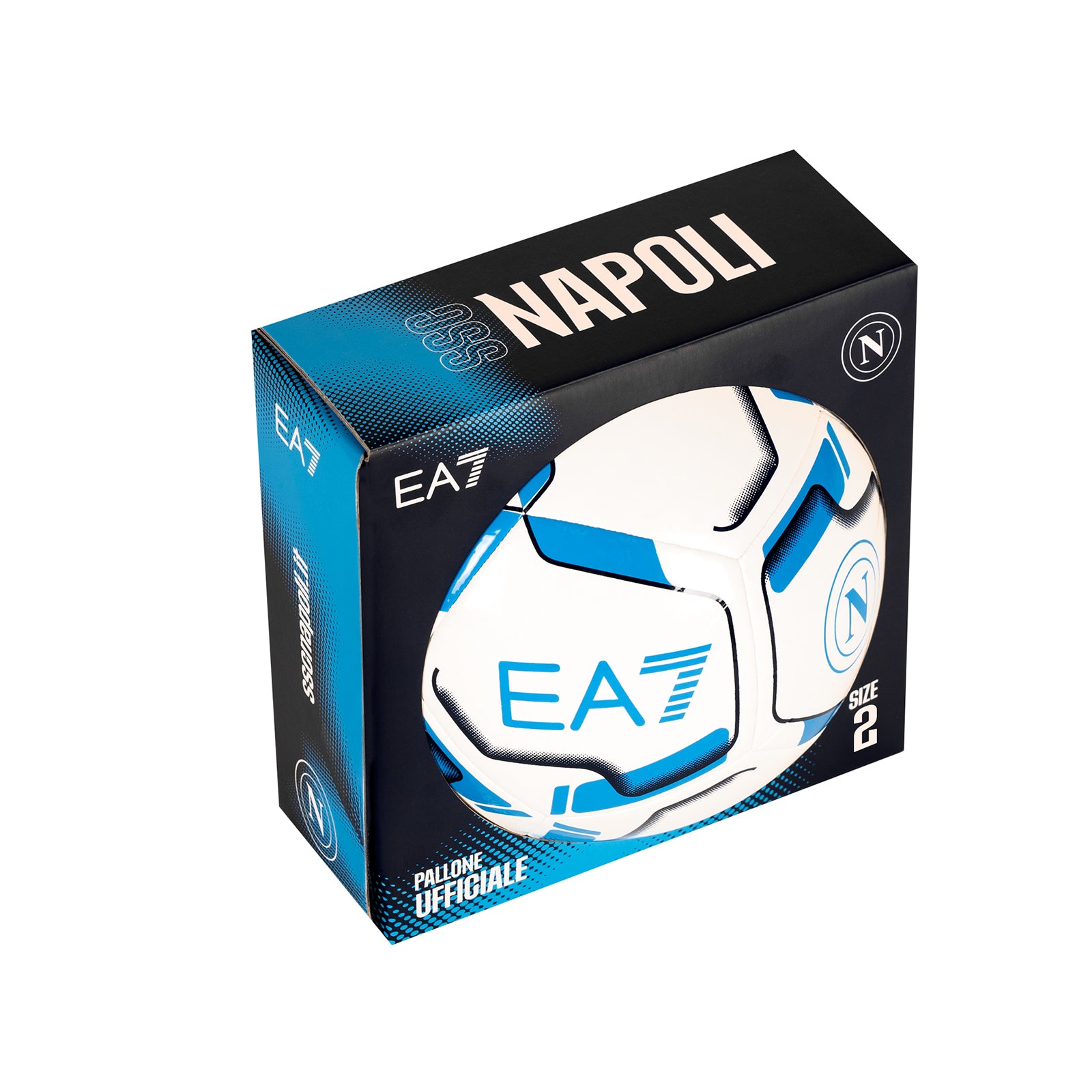 SSC Napoli Twist White Ball Size 2