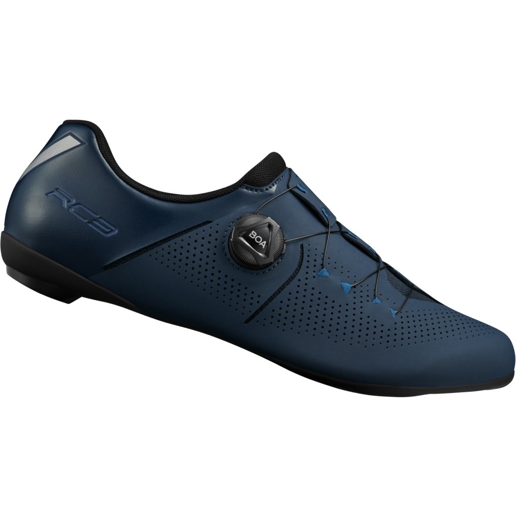 Shimano SH-RC302 Road Shoes Men - Wide - Navy
