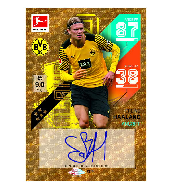 Topps Bundesliga Match Attax CHROME 2021/22 - Box With 18 Packets