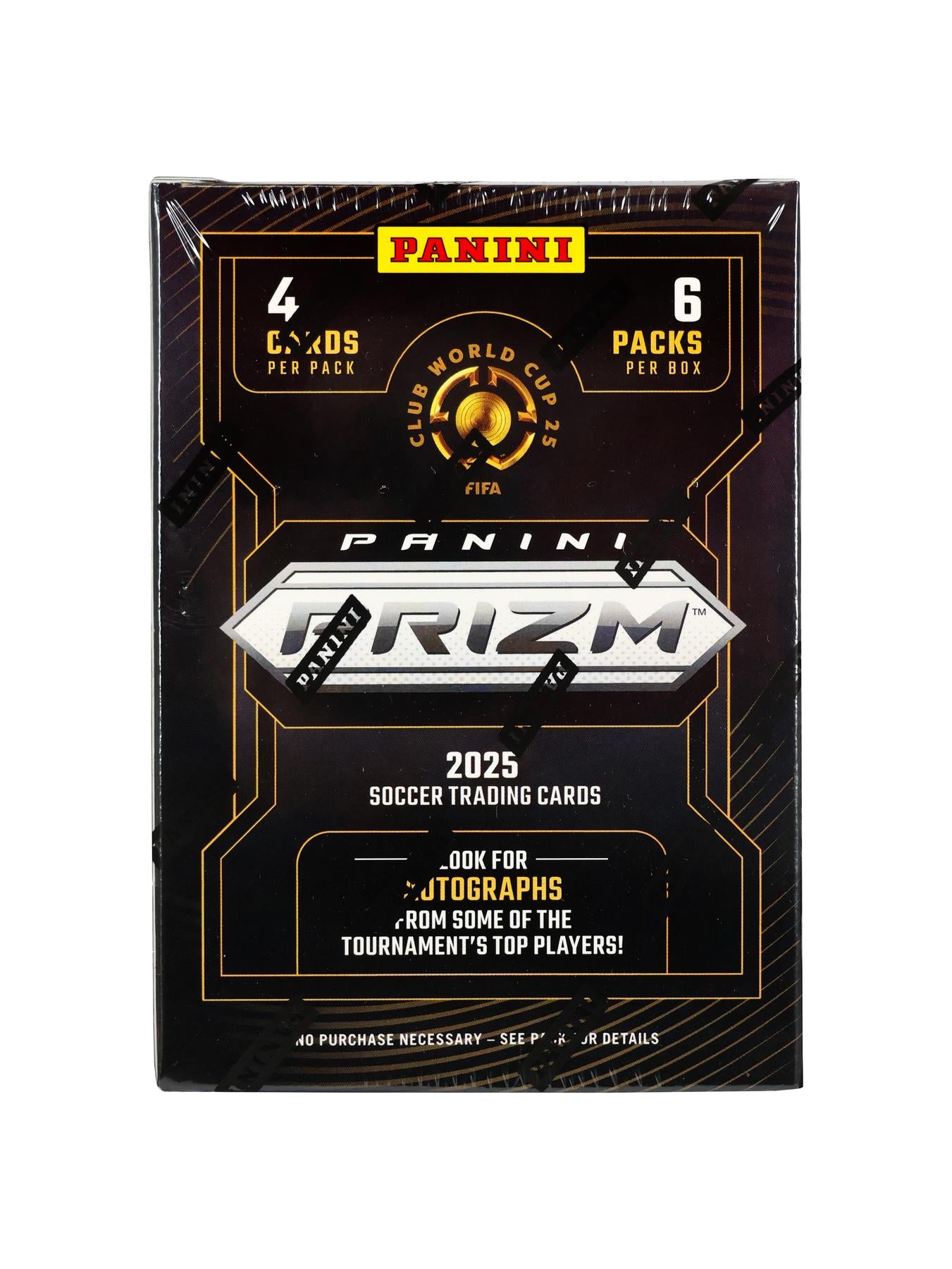 2025 Panini Prizm FIFA Club World Cup Soccer 6-Pack Blaster