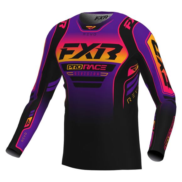 CHILDREN FXR REVO cross jersey - Black / PurpleRef: FXR1659