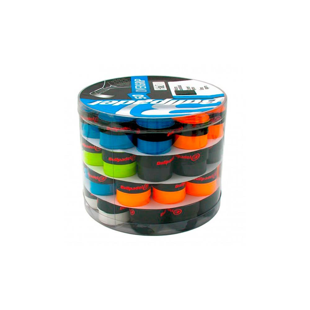 TUB OF 50 BULLPADEL GB-1604 OVERGRIPS