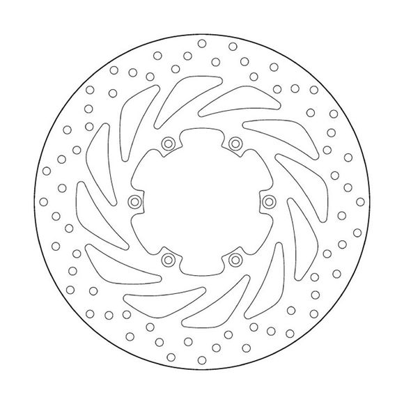 Disque de frein Rond Brembo fixeRef : 68B407G5