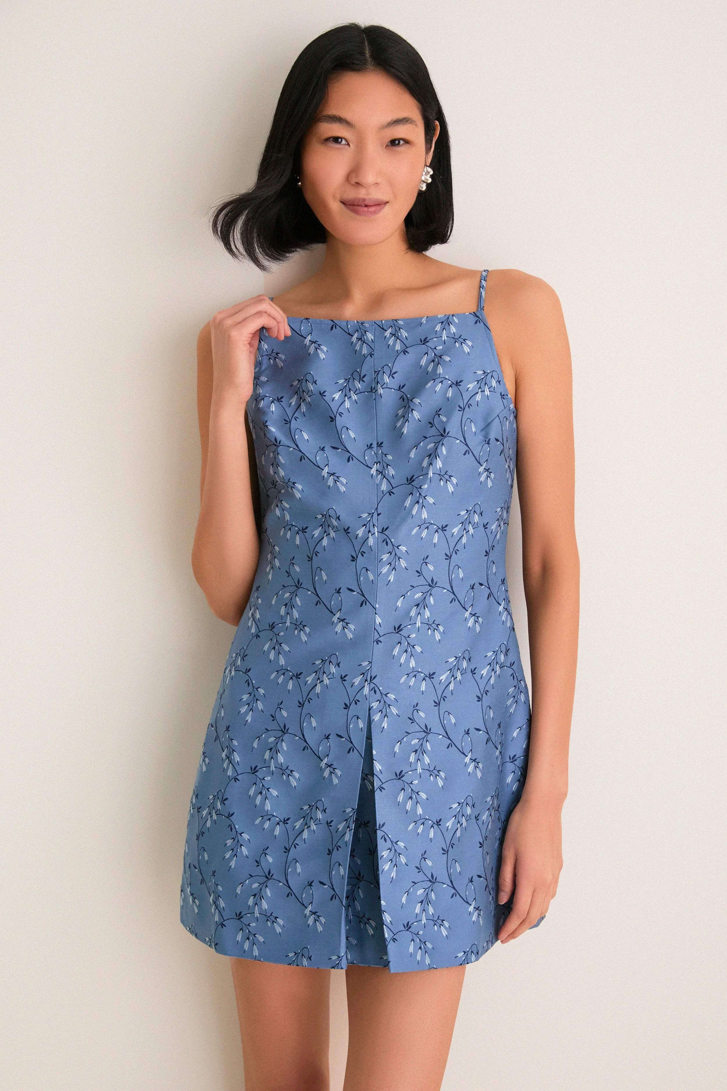 Dancing Willow Blue Fae Mini Dress