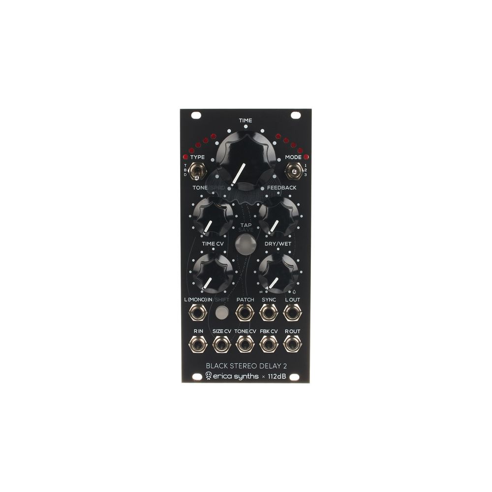 Erica Synths Black Stereo Delay2 – Thomann Ireland