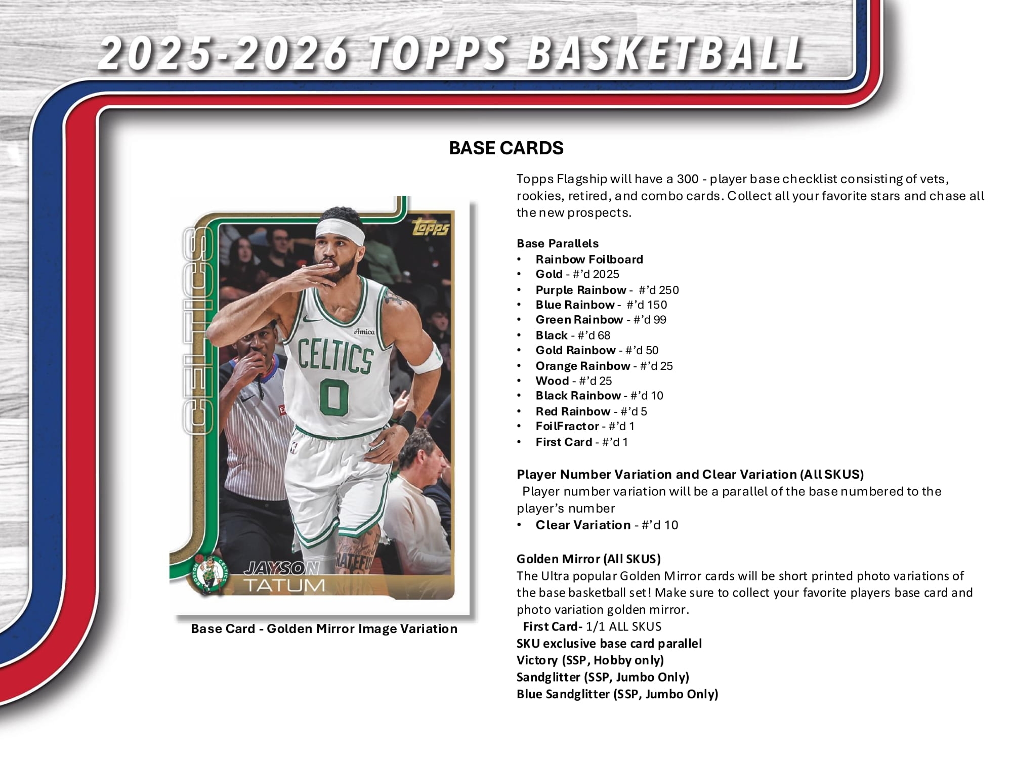 2025/26 Topps NBA Basketball Hobby Box