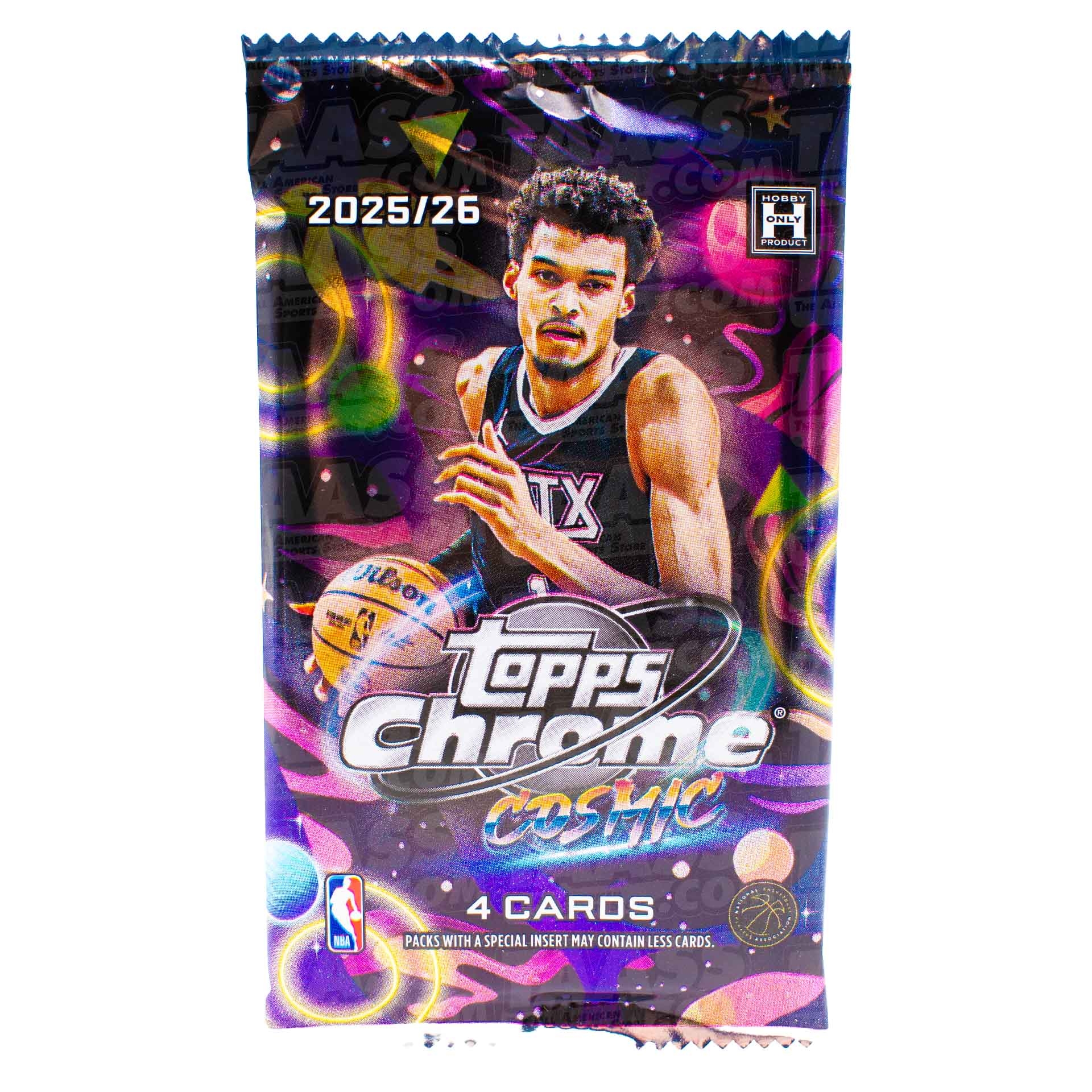2025/26 Topps Cosmic Chrome NBA Basketball Hobby Pack