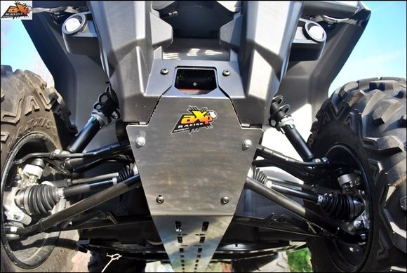 AXp central aluminum engine guard 6mm Can - Am Outlander Max 500LRef: Xp00254A / 1053094