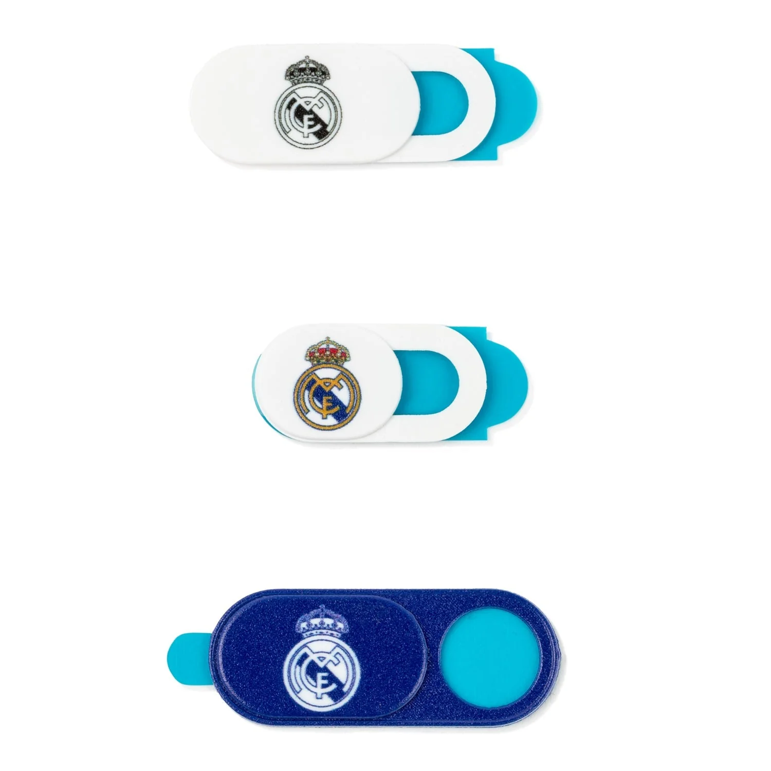 Real Madrid Webcam Cover Set (3‑Pack)