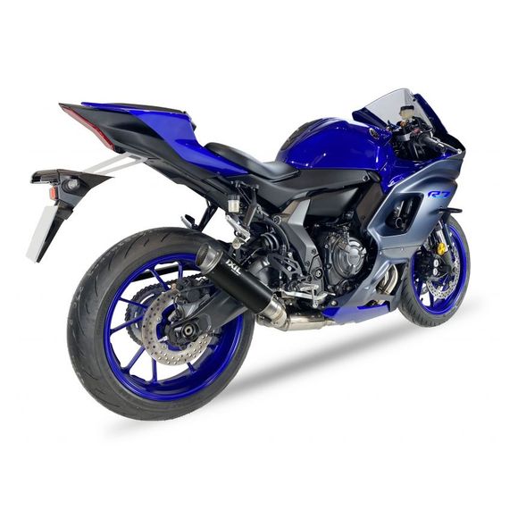 Ixil rc3b black stainless steel complete line - blackYAMAHA 700 R7 - 2021 - 2024Ref: Il0259 / Gy9266Br