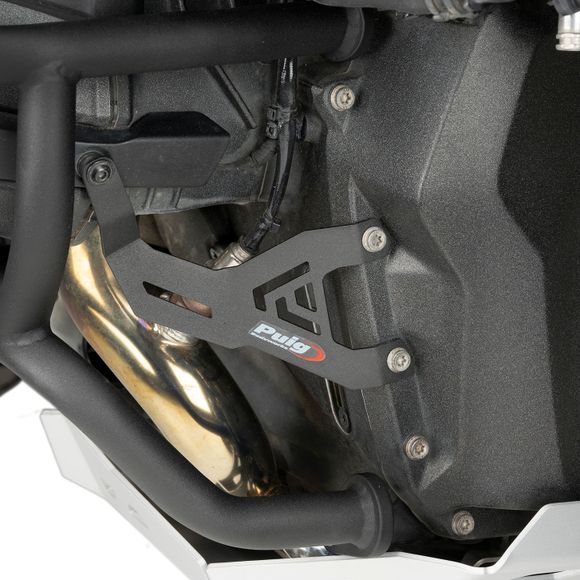Protection échappement Puig pour sonde lambda coté droit - NoirBMW 1300 R 1300 GS - 2023 - 2025Ref : PUI0816 / 22254N