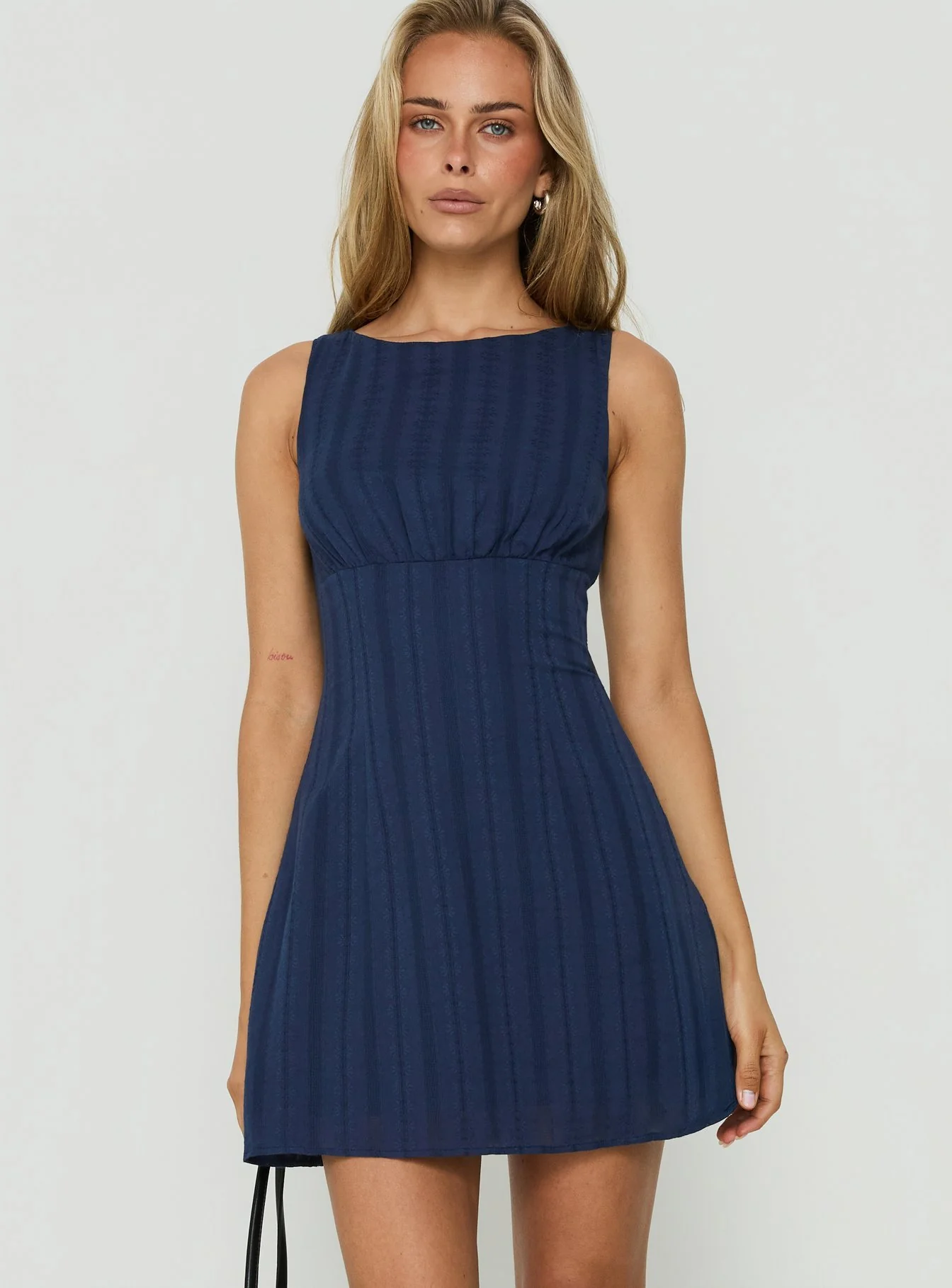 Sweet Somethings Mini Dress Navy