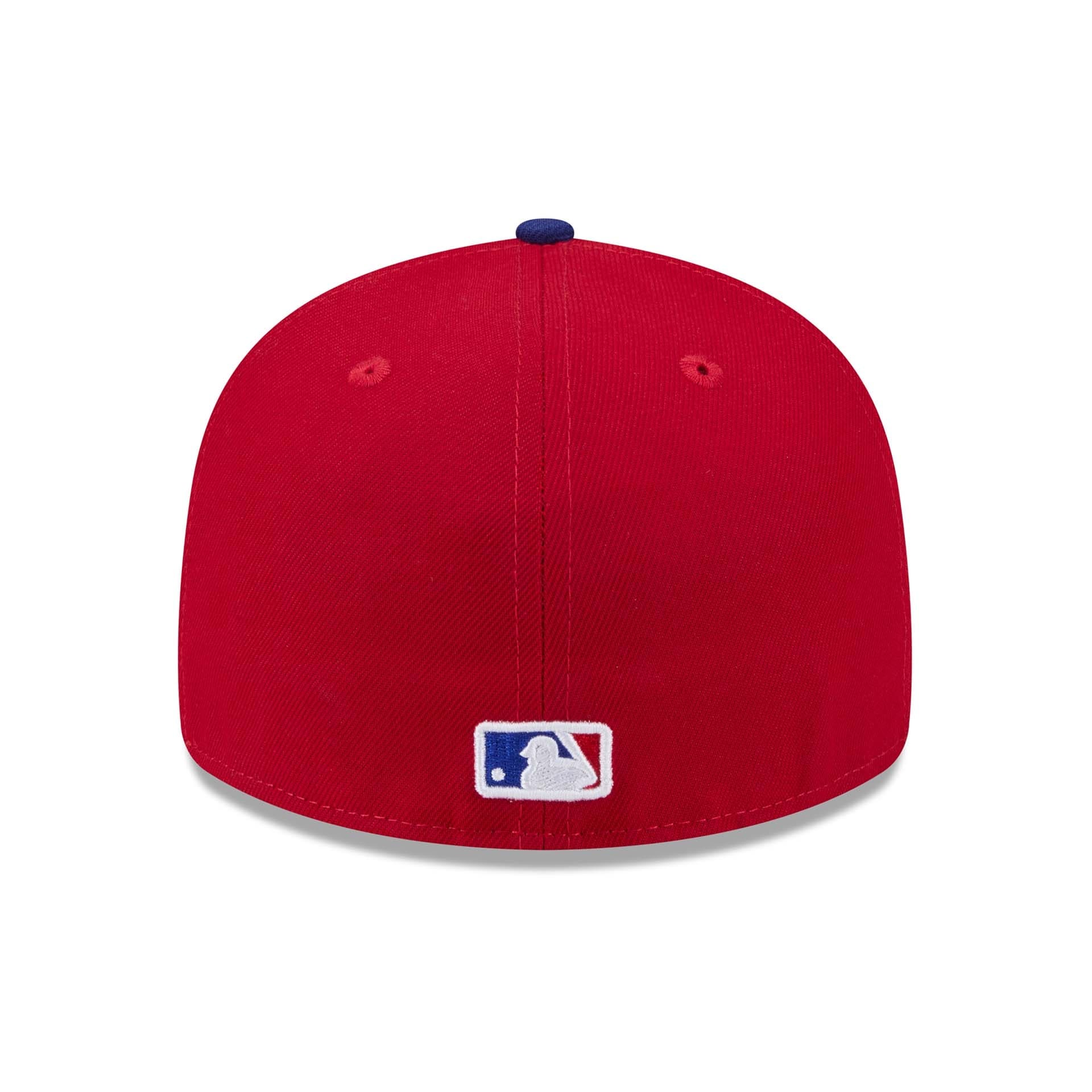 Texas Rangers 2026 MLB Authentic Spring Training 59FIFTY Pre-Curved Cap Red