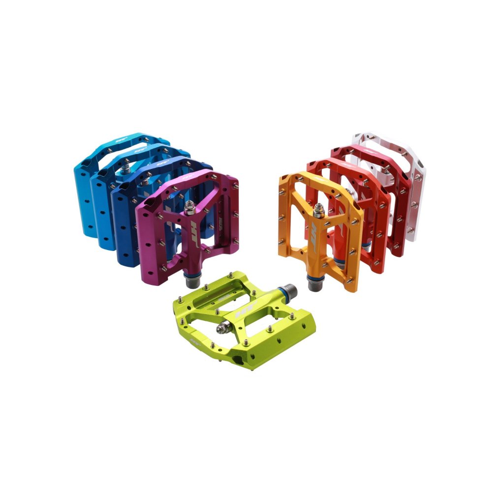 HT AE05 EVO+ Flat Pedal - apple green