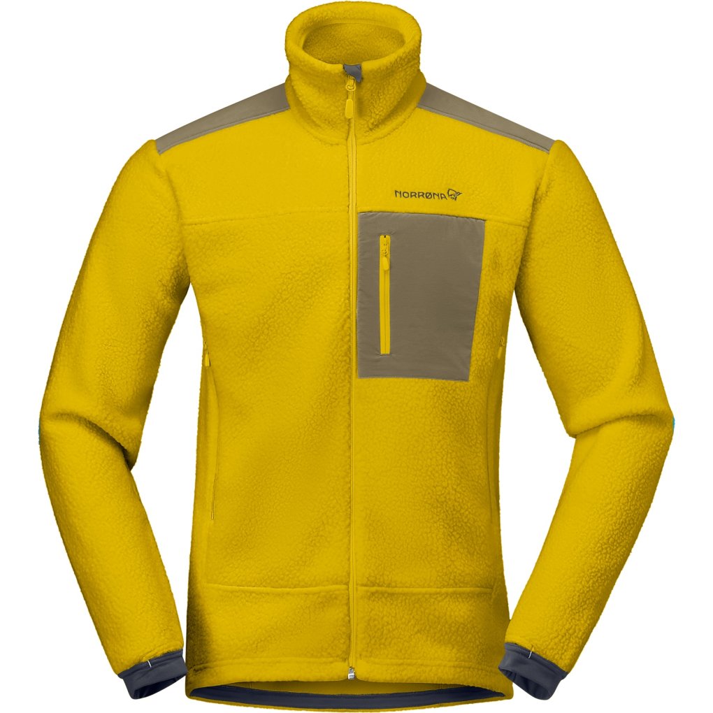 Norrona trollveggen warm3 Jacket Men - Golden Palm