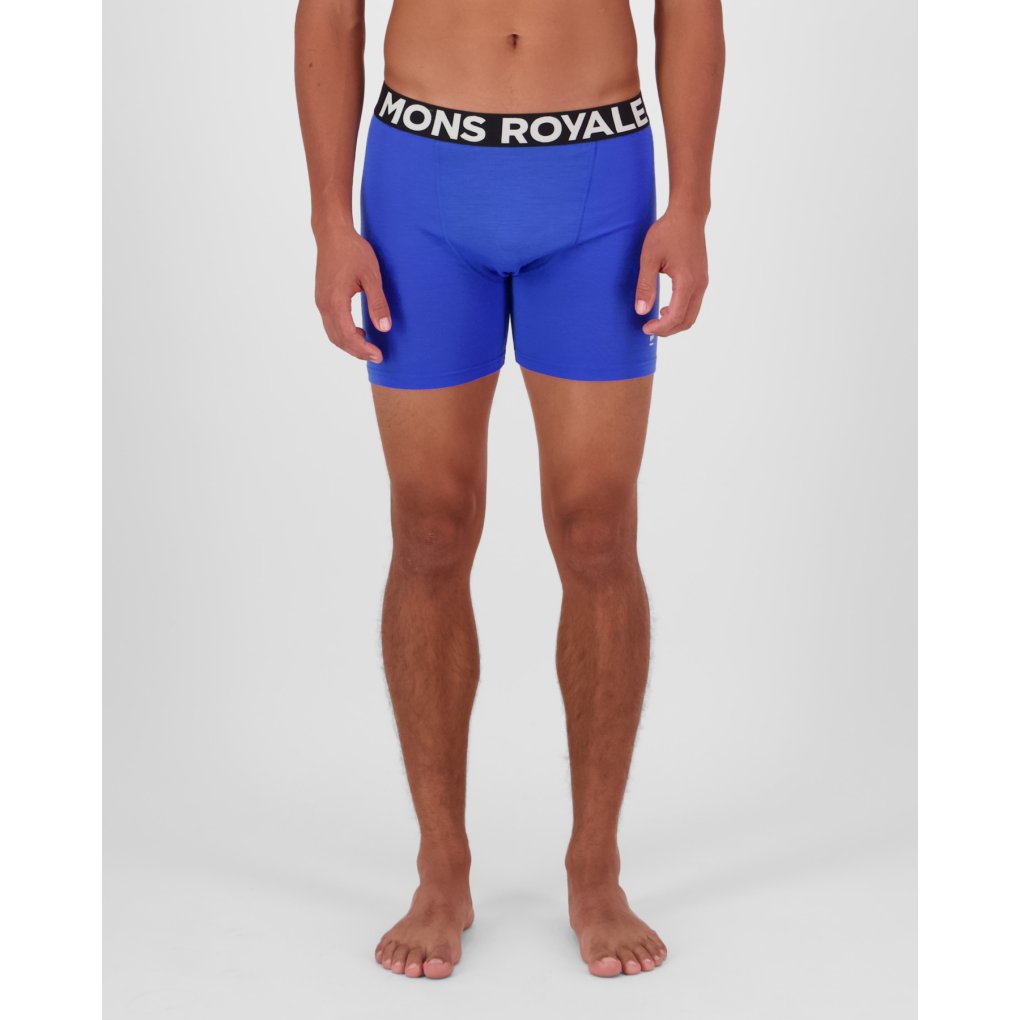 Mons Royale Hold 'em Merino Boxer Men - ultramarine