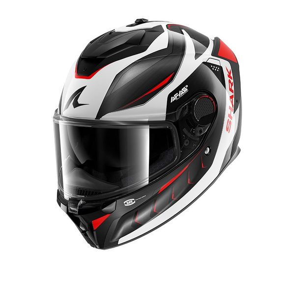 Shark SPARTAN GT PRO CARBON full face helmet - MEKARIUM - Gray / RedRef: Sh1851-Csr