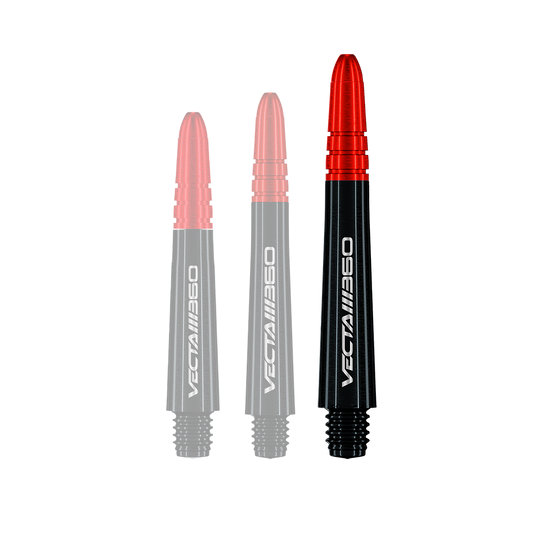 Winmau Vecta Blade 360 Shafts - Black