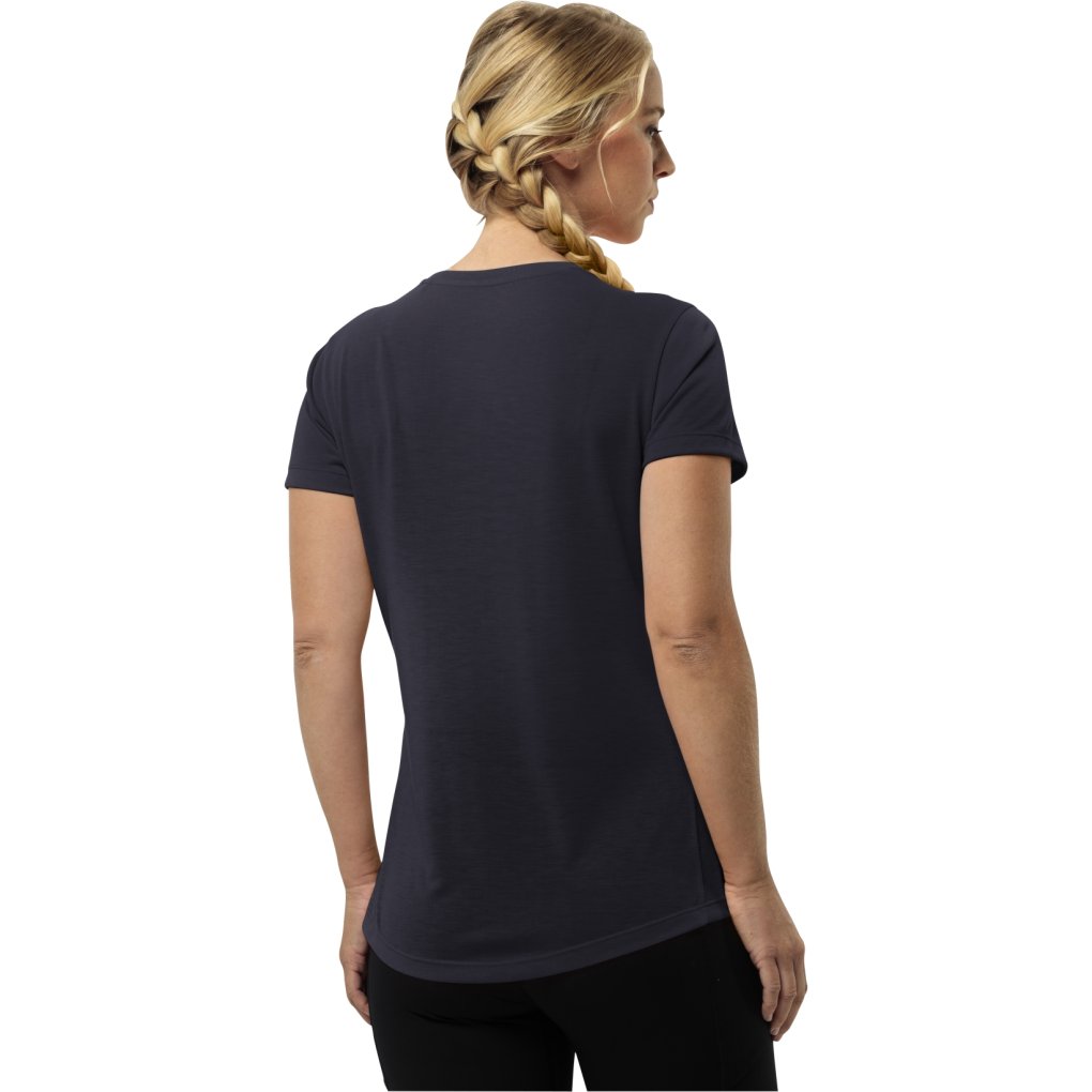 Jack Wolfskin Vonnan Short Sleeve T-Shirt Women - graphite