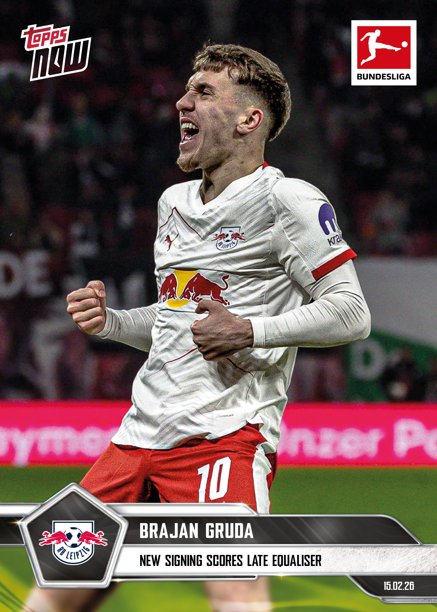 Brajan Gruda - 2025-26 Bundesliga Topps NOW® - Card 127